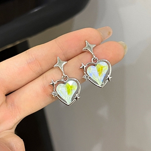 Серьги «Star heart»