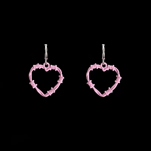 Серьги «Spiky heart»