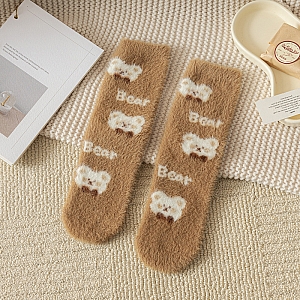 Шерстяные носки «Happy bear»