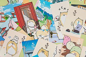 Набор почтовых открыток «Сиба-ину»