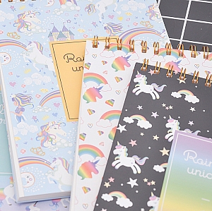 Скетчбук «Rainbous unicorn»