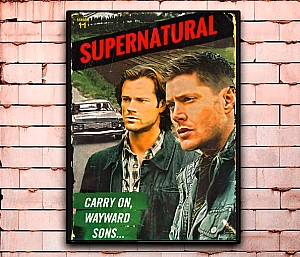 Постер «Supernatural» средний