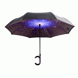Зонт наоборот «Космический»