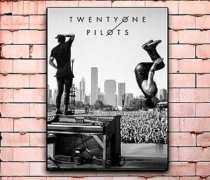 Постер «Twenty One Pilots» средний
