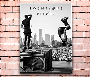Постер «Twenty One Pilots» большой