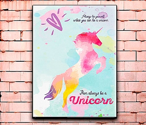 Постер «Unicorn» большой