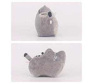 Мягкая игрушка-брелок «Кот Пушин с сердечком»
