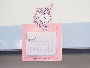 Мини-календарь «Unicorn»
