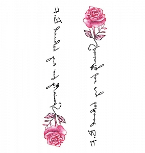 Временная татуировка «Flower»