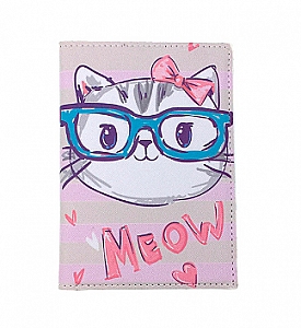 Обложка на паспорт «Meow»