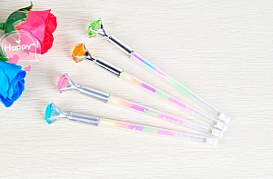 Ручка с разноцветными чернилами