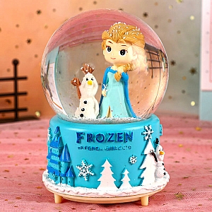 Стеклянный шар «Frozen»