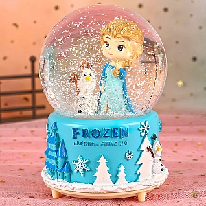 Стеклянный шар «Frozen»