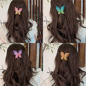 Заколка-краб «Colorful butterfly»