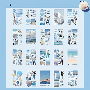 Журнал с наклейками «Travel diary»